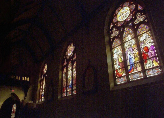 Stained Glass in a Church