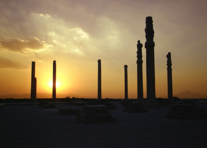 Persepolis' Sunset