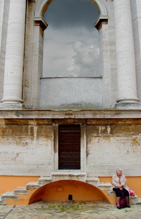 Resting at the Vatican peak