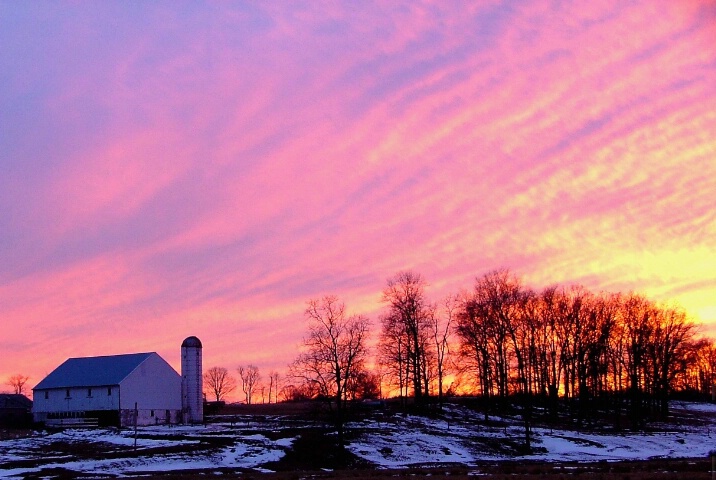 Lancaster County Sunset