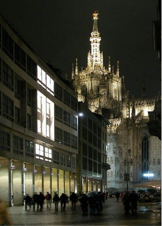 Milan by night