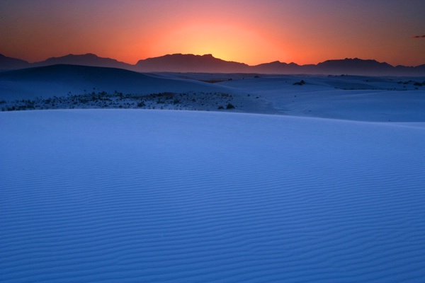 White Sands Sunset