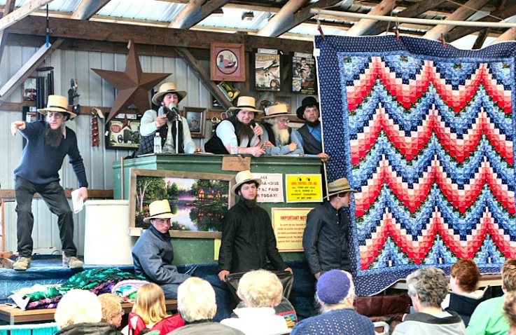 Auctioning Quilts