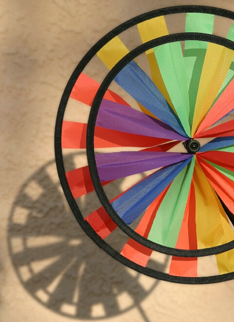 Color Wheel and shadow