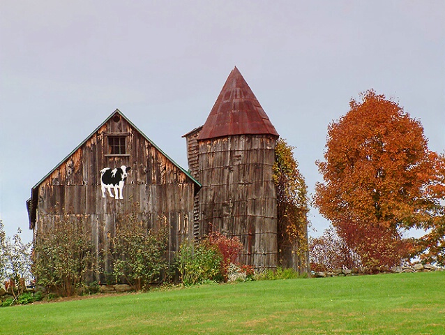 ...little barn on the hill....