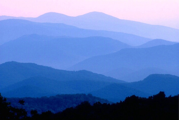 Hills from Skyline Drive