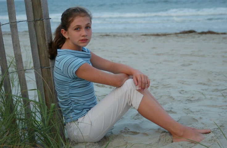 beach portrait