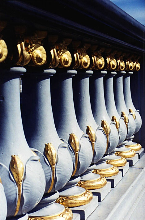Golden Pillars of Paris
