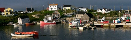 Peggy's Cove 2, Nova Scotia, Canada, July 2004