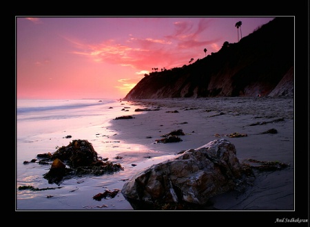 Arroyo Burro Beach Sunset