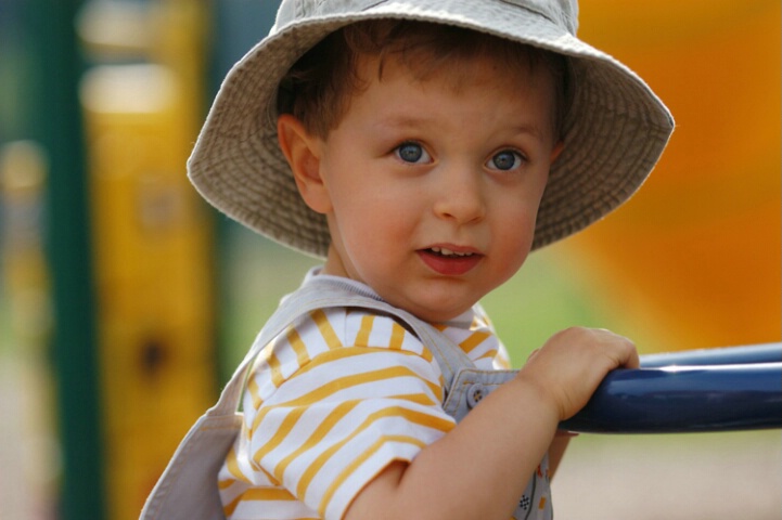 at the playground