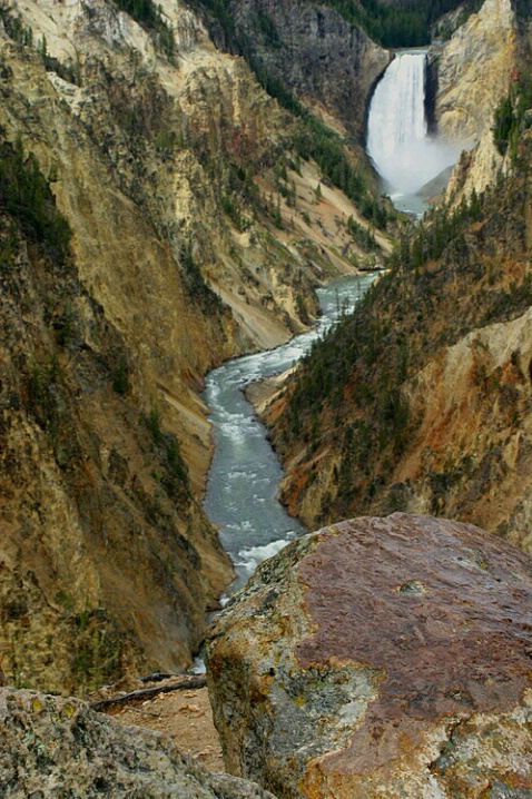 Yellowstone Canyon Overview - ID: 518713 © Donald E. Chamberlain