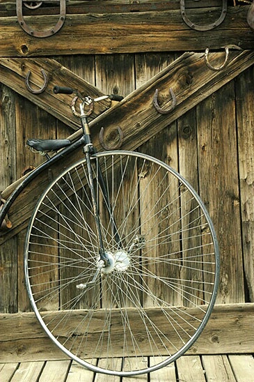 Old time bike - ID: 524980 © Brian d. Reed