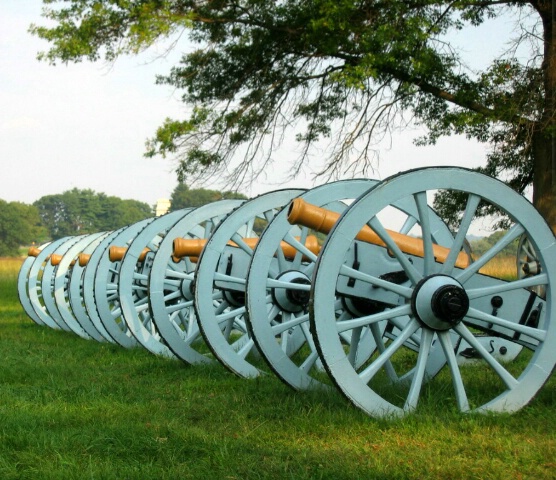 Von Steuben's cannons