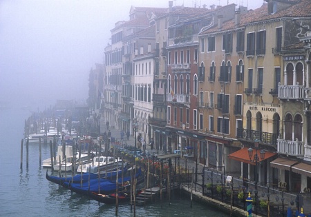 Venice in Fog