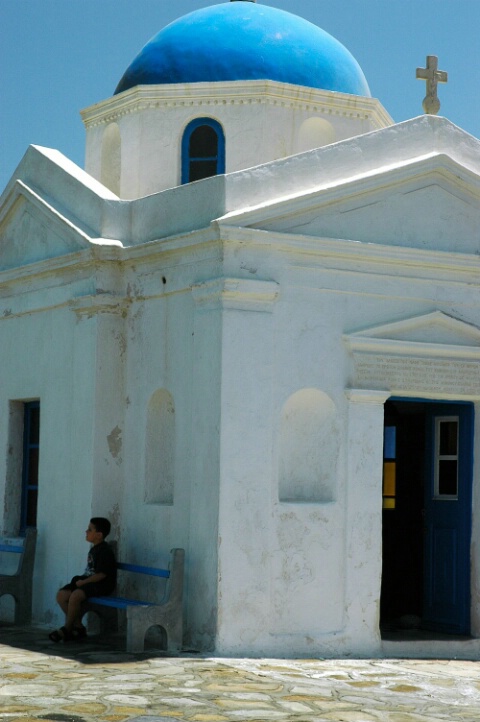 Mykonos church