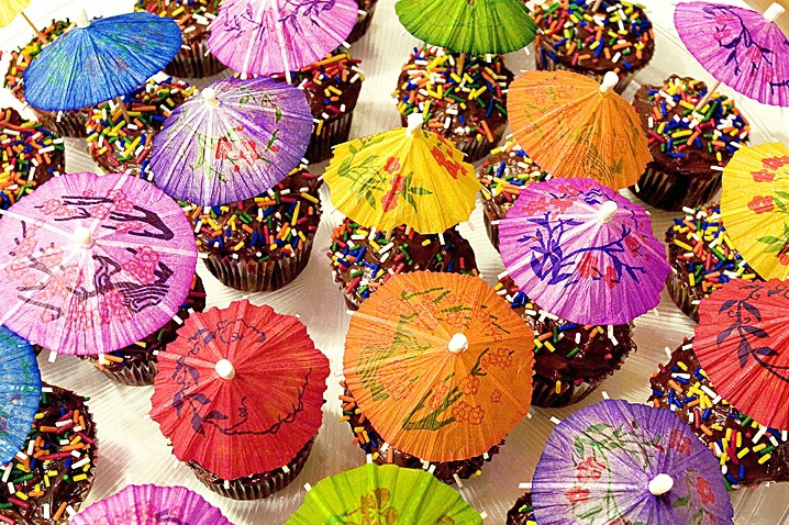 Umbrella Cupcakes - ID: 846338 © Wendy M. Amdahl