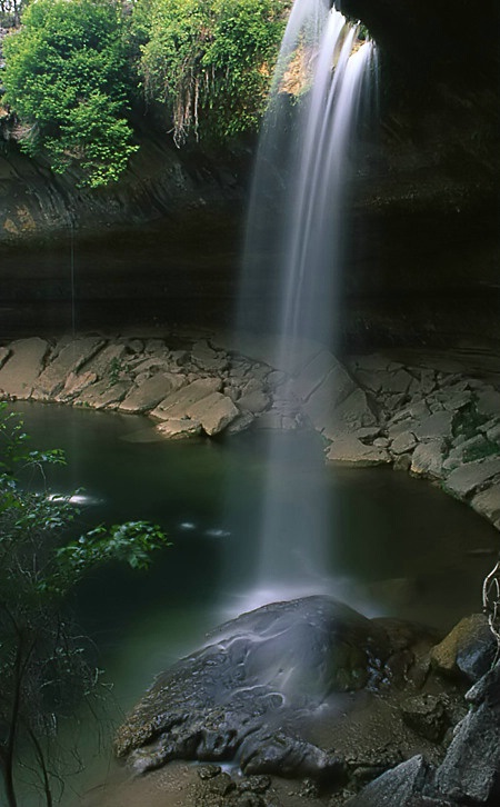 ...hidden waterfall...