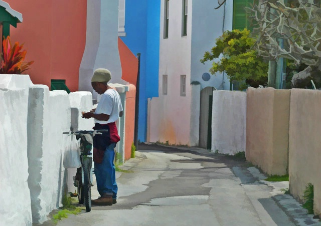 Bermuda Side Street