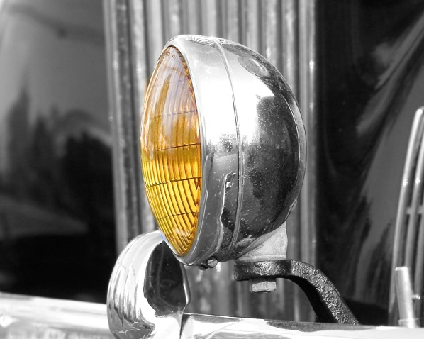 1940 Packard Fog Lights   - ID: 870565 © Marilyn S. Neel