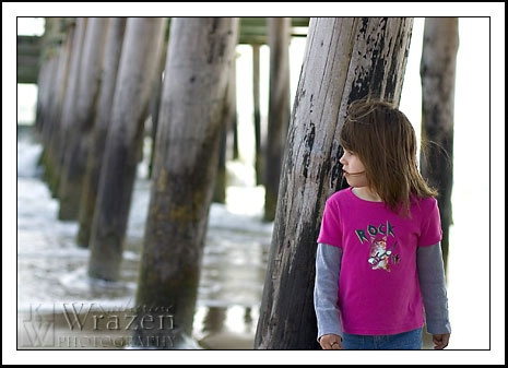 Girl at Virginia Beach