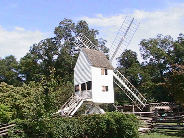 Windmill at Colonial Williamsburg