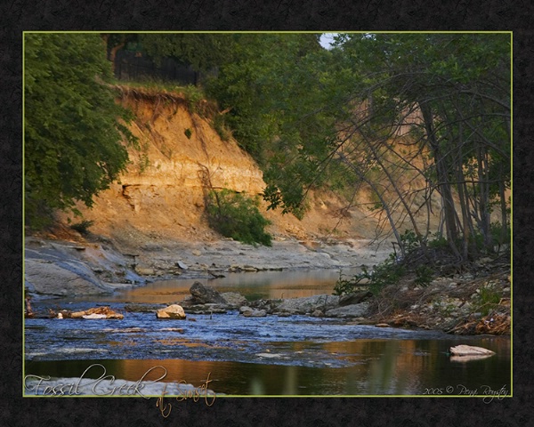 Fossil Creek at Sunset