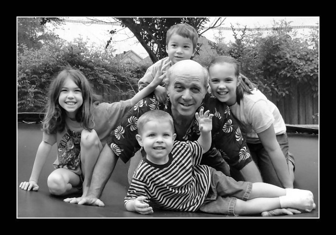 Grandkids and Peepaw