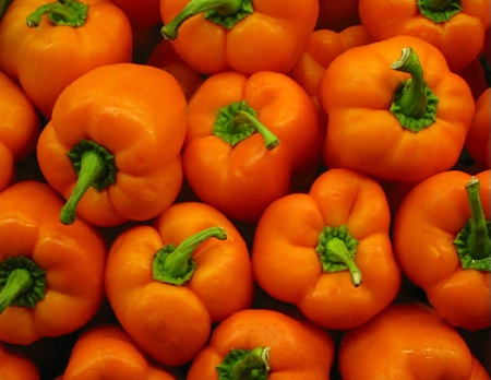 Orange Peppers
