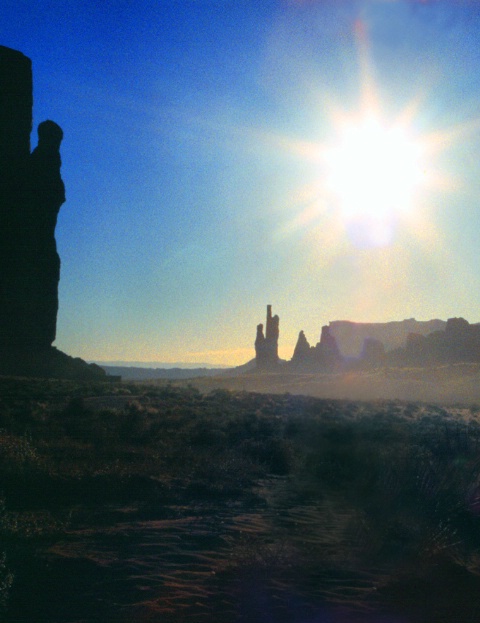 Monument Valley  Totem Poles
