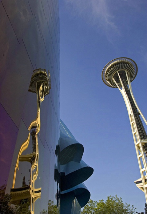 Off Kilter Space Needle - ID: 943160 © John Tubbs