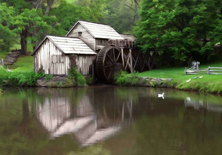 The Mabry Mill 