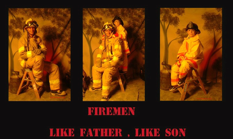 firemen:like father, like son