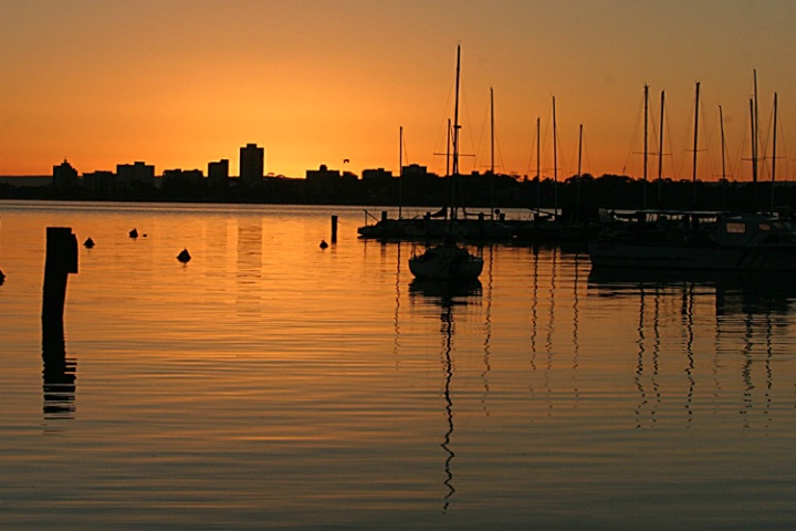Boats & Sunrise