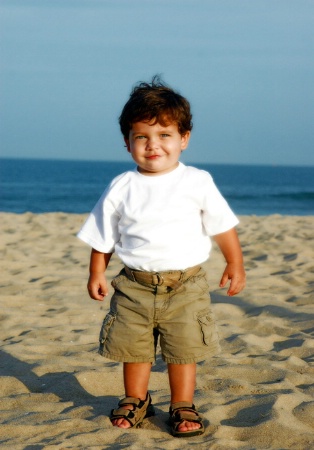 Little Man in the Sand