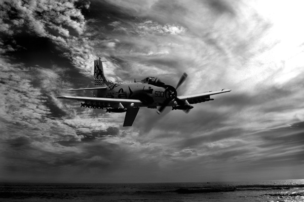 Skyraider Over the Pacific