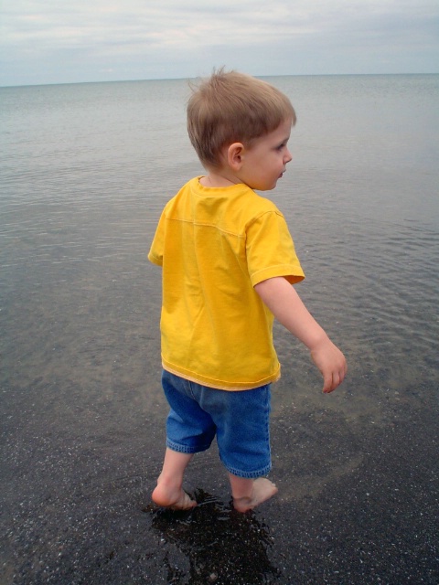 Boy on the Beach