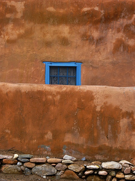 Blue Santa Fe Window 