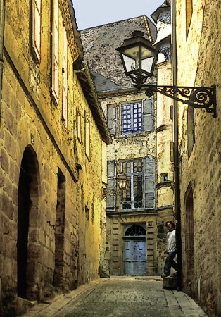 On a Sarlat Street