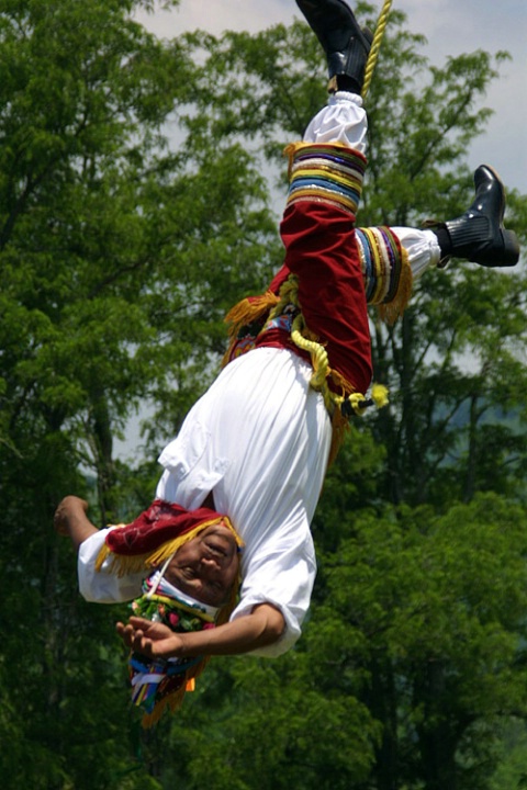 Twisted Papantla Flyer at Trade days in TN