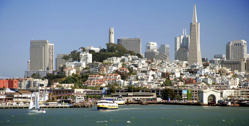 San Francisco Skyline, June 2005