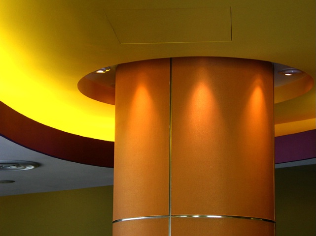 Ceiling and Pillar