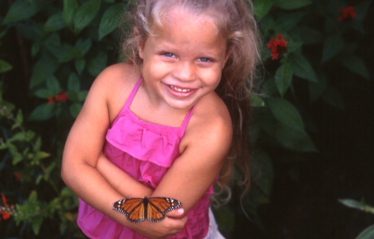 Brooke and Butterfly