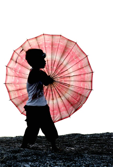 umbrella boy