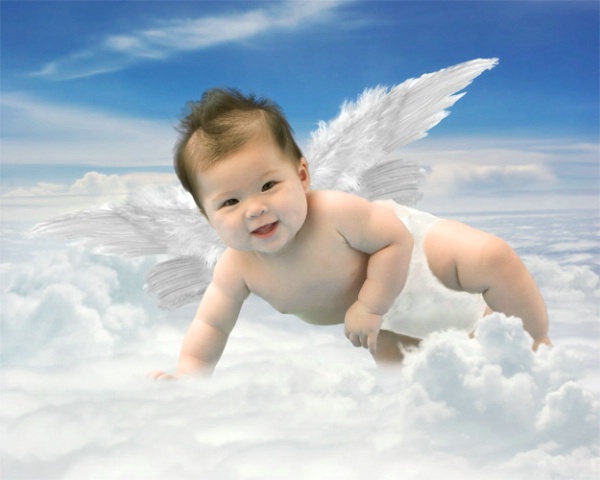 Ready To Fly Angel Baby