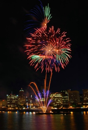 Downtown Fireworks