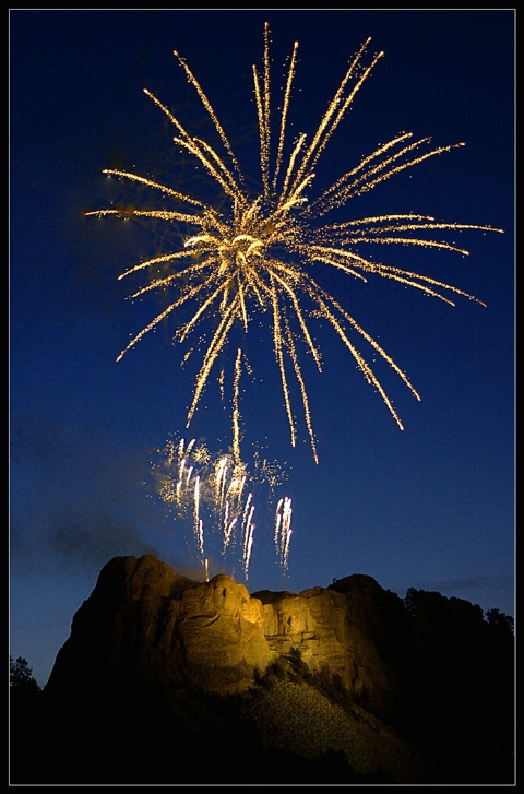 MT. Rushmore Fireworks