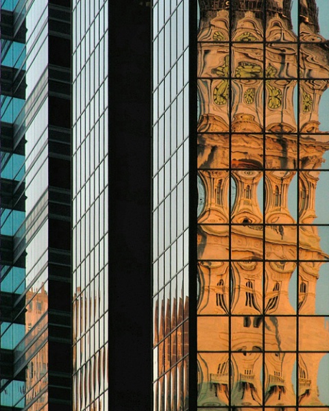 Distorted Reflections of City Hall III