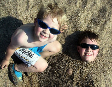 Beach Silliness