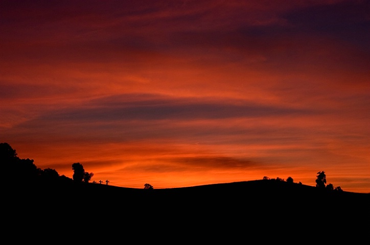 Sunset on Saltwell Road